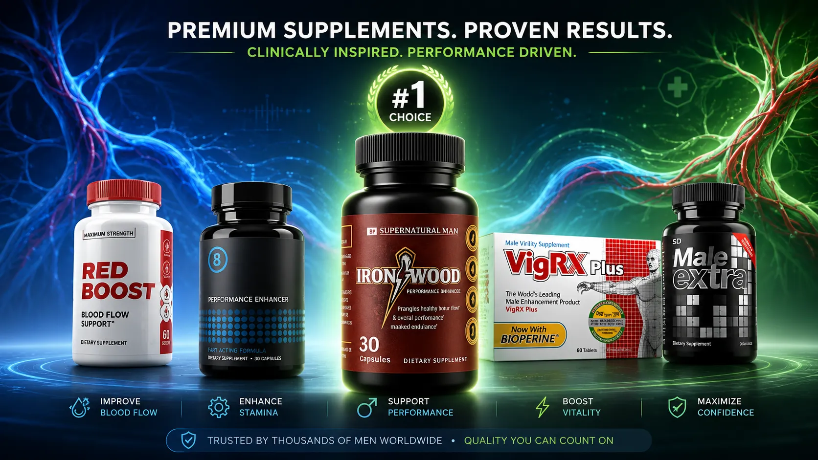 Top 5 ED Supplements Evaluated 2026